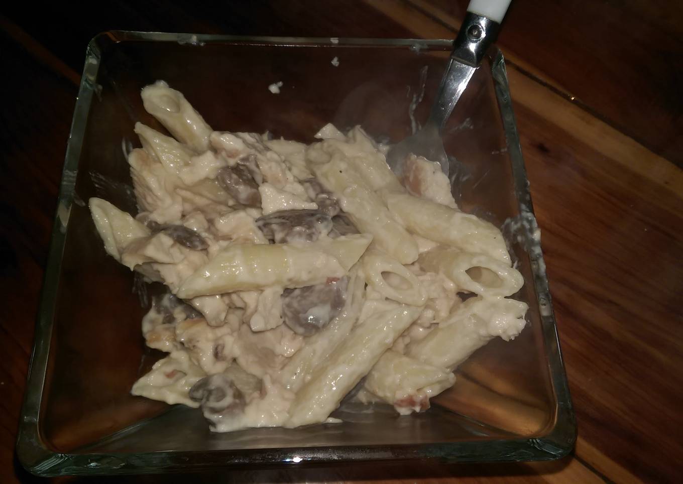 Easy chicken penne