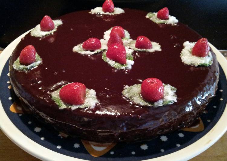 Recipe of Quick AMIEs Special MINT Chocolate Cake