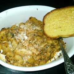 A picture of Cheesy Ziti Florentine.