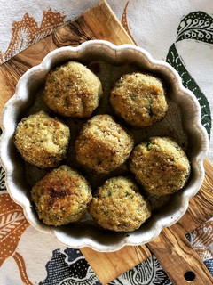 櫛瓜薯泥球 Polpette di Zucchine e Patate al Forno 的食譜成品照片