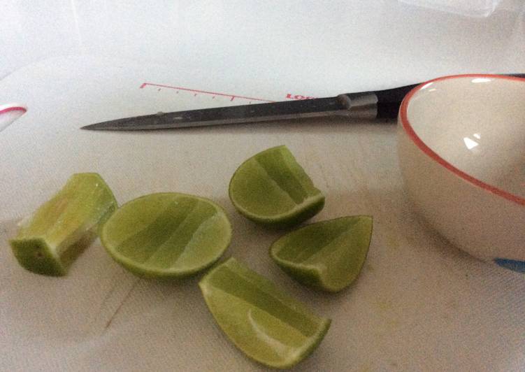 Recipe of Perfect TIP : Cutting Limes & Clean Boards