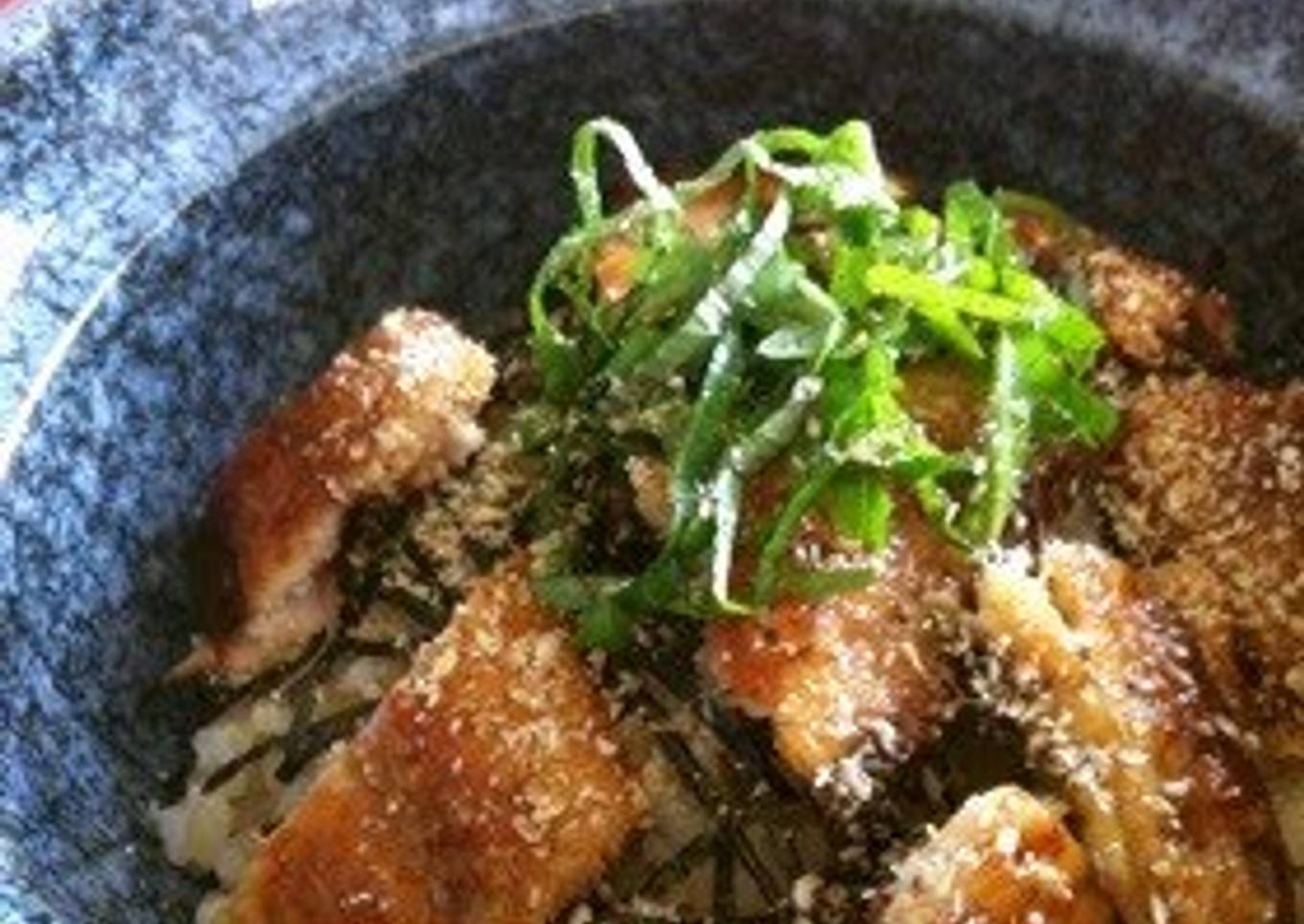 Sardine Umaki Rice Bowl--Also Good With Saury & Mackerel