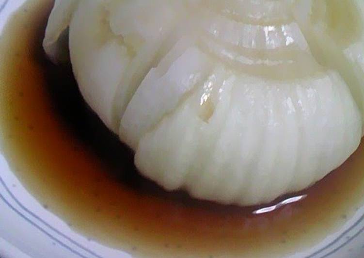 Step-by-Step Guide to Prepare Any-night-of-the-week Soft Sweet New Harvest Onion in 3 minutes