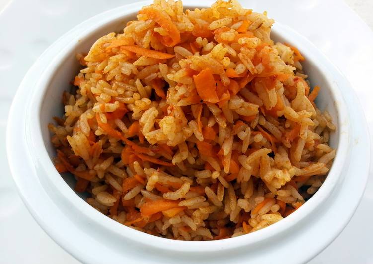 Easiest Way to Prepare Award-winning Spicy Carrot Vegan Fried Rice