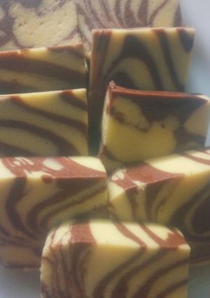 Foto resep Puding Zebra