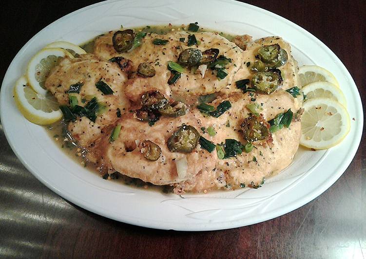 Chicken Francese, My Version