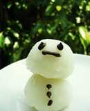 Snowman Shaped...White Chocolate Daifuku
