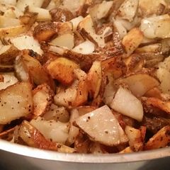 A picture of Fried Potatoes.