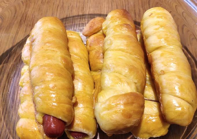 Recipe of Favorite Chicken Sausage Roll Bread
