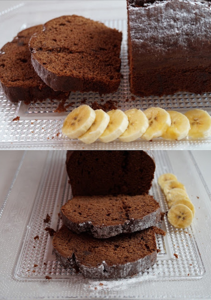 Una foto de Chocolate y plátano