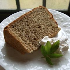 Moist and Airy Black Tea Chiffon Cake A picture of Moist and Airy Black Tea Chiffon Cake.
