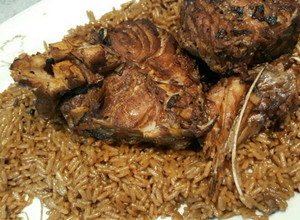 صورة لوصفة عمل رز الصيادية بالسمك