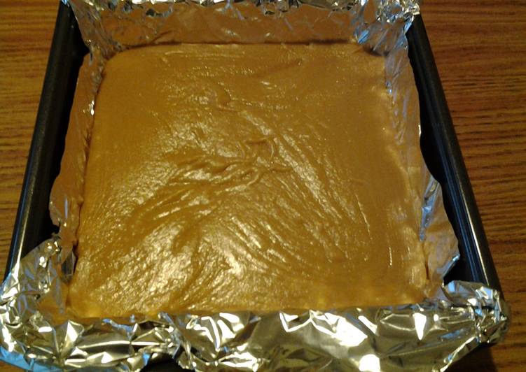 Easiest Way to Prepare Super Quick Homemade Peanut butter fudge