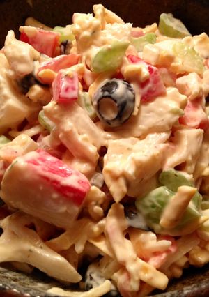 A picture of Crab Salad.