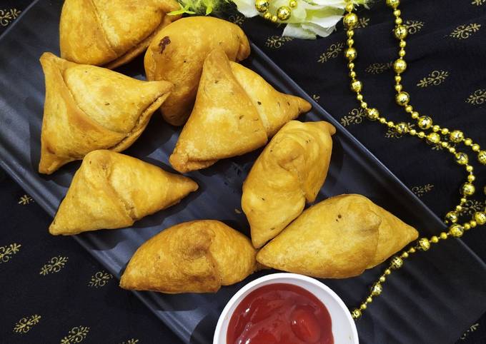 Homemade Street Food Samose Recipe