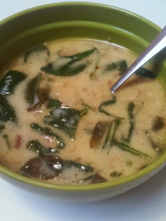 A picture of Olive Garden Zuppa Toscana soup remix..