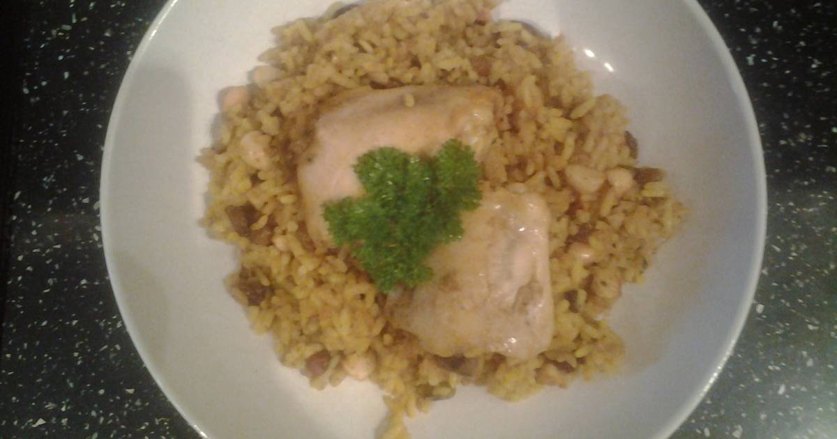 Slow Cooker Spicy Fruit and Nut Chicken Pilaf Recipe by Panda.s Cookpad