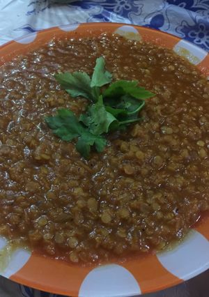 صورة لوصفة العدس البيتي