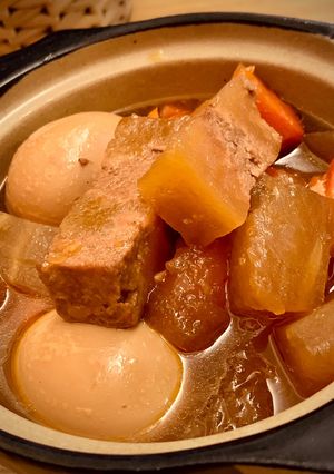 冬瓜控肉（ 含五辛蛋 ） 的食譜成品照片