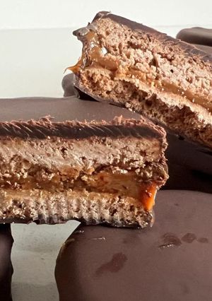 Una foto de Alfajores marplatenses sin gluten