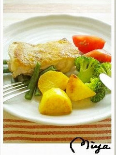 A picture of Chicken Sauté with Spicy Yuzu Pepper.