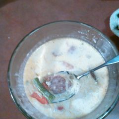 A picture of Soup de jour (leftovers lol).