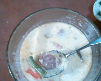Unique Recipe Soup de jour leftovers lol Delicious Perfect