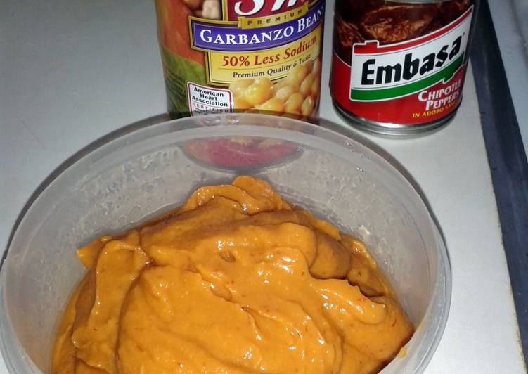 How to Cook Super Quick Chipotle Hummus