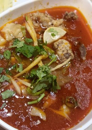 A picture of Haaji Idrees Nihari(Karachi).