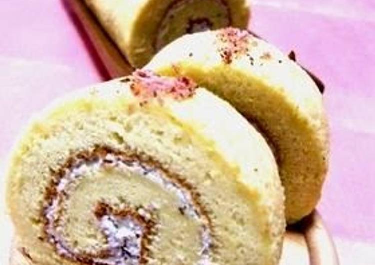 Recipe of Favorite Chiffon Roll Cake Made with Rice Flour