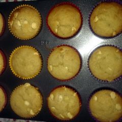 A picture of Easy Banana Choc Chip Muffins.