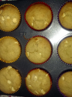 A picture of Easy Banana Choc Chip Muffins.