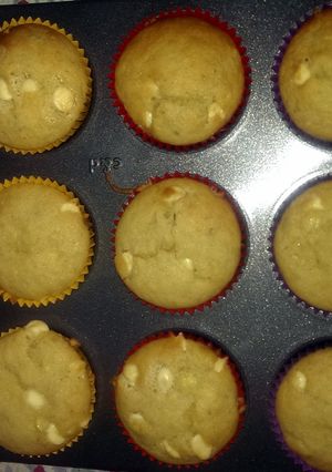 A picture of Easy Banana Choc Chip Muffins.