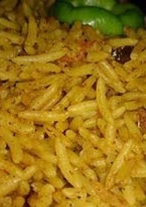 A picture of Basmatio Rice.