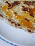 Pancakes de manzana sin gluten, sin azúcar y sin leche