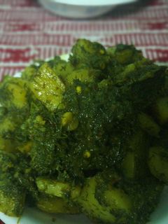 सोया आलू  की  सब्जी (soya aloo ki sabzi recipe in Hindi) रेसिपी मुख्य फोटो