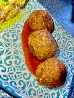 Una foto de Albóndigas de quinoa y lentejas