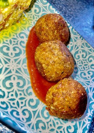 Foto principal de Albóndigas de quinoa y lentejas