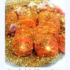 A picture of Crunchy Baked Tomato Gratin.