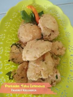 Foto resep Perkedel Tahu Istimewa