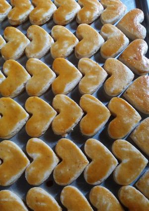 Foto resep 1. Kue kacang amor
