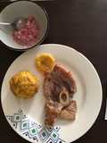 Tacacho con chuleta