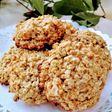 Galletas de avena y miel sin harina