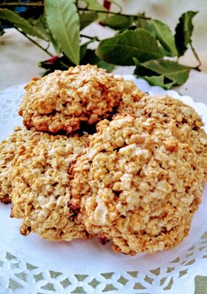 Una foto de Galletas de avena y miel sin harina