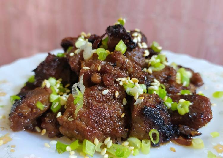 Resep Olahan Daging  Sapi  Ala  Korea  Resep Olahan Daging  