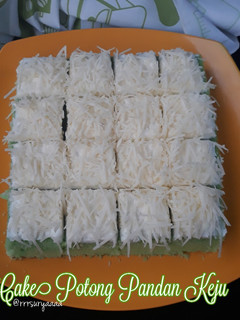 Foto resep Cake Potong Pandan Keju (putih telur)