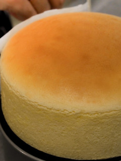 A picture of Japanese Soufflé Cheesecake.