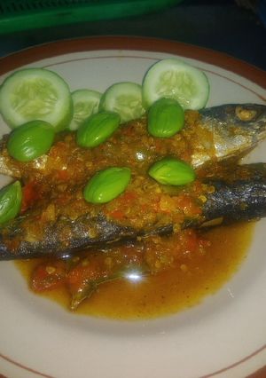 Foto resep Ikan Kembung Pete Asin Pedas