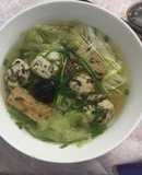 Bún mọc (chay)