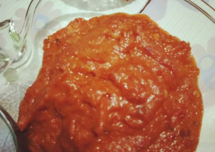 Sambal pecel lele